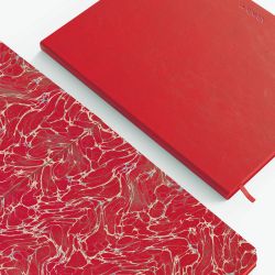 Libreta Kempen Grande Rayada Poppy 192 Páginas 90 g/m² 17 x 22 cm