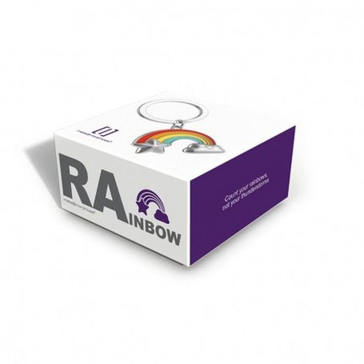 Llavero Diseño Lifestyle Arco Iris Metalmorphosis