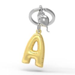 Llavero Original Abecedario Letra A Metalmorphose
