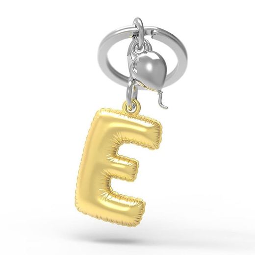 Llavero Original Abecedario Letra E Metalmorphose