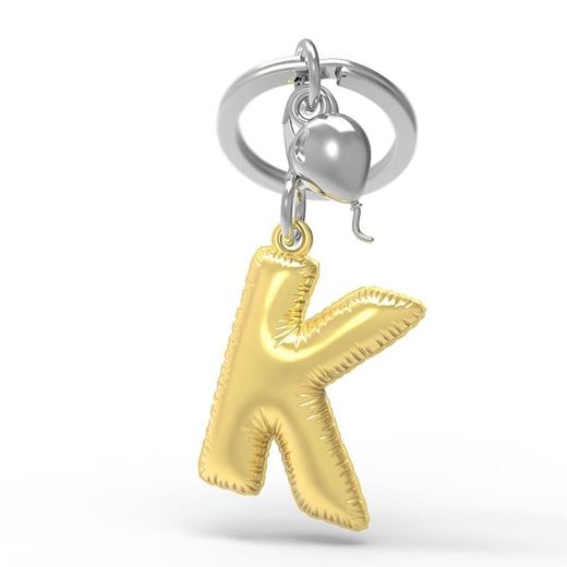 Llavero Original Abecedario Letra K Metalmorphose