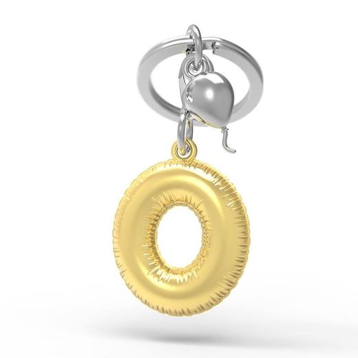 Llavero Original Abecedario Letra O Metalmorphose