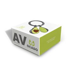 Llavero Original Aguacate Metalmorphose
