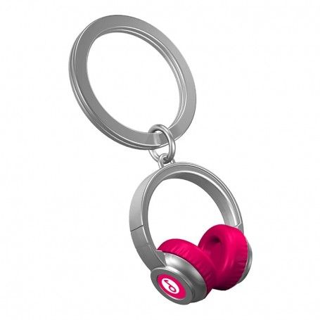 Llavero Original Auriculares Rosa Metalmorphose Idea Regalo