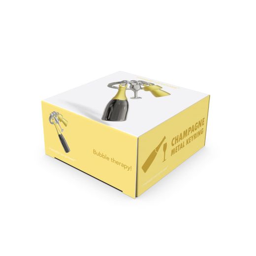 Llavero Original Champagne Metalmorphose Idea Regalo