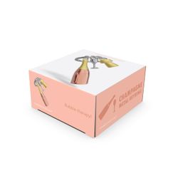 Llavero Original Champagne Rosé Metalmorphose Idea Regalo