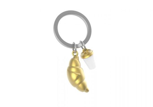 Llavero Original Croissant Metalmorphose