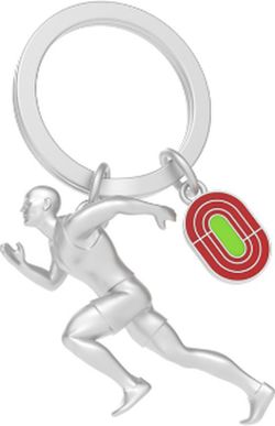 Llavero Original Deporte Atletismo Metalmorphose