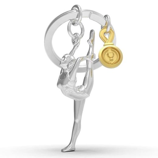 Llavero Original Deporte Gimnasia Metalmorphose
