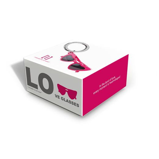 Llavero Original Gafas retro Metalmorphose