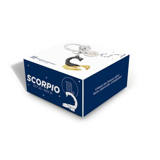 Llavero Original Horóscopo Escorpión Metalmorphose