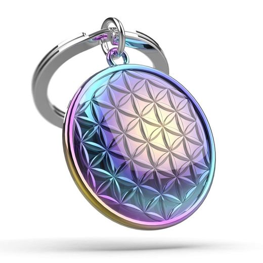 Llavero Original Lifestyle Flor de la vida Metalmorphose