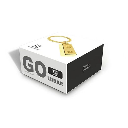 Llavero Original Lifestyle Lingote Oro Metalmorphose