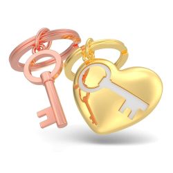 Llavero Original Lifestyle Llave corazón Metalmorphose