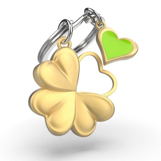 Llavero Original Lifestyle Trebol 4 hojas Metalmorphose