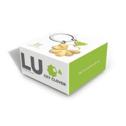 Llavero Original Lifestyle Trebol 4 hojas Metalmorphose