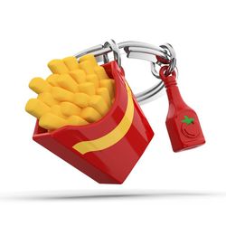 Llavero Original Patatas fritas Metalmorphose