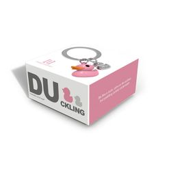 Llavero Original Pato Rosa Metalmorphose Idea Regalo