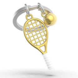 Llavero Original Tenis raqueta Metalmorphose