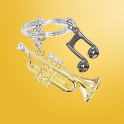 Llavero Original Trompeta Metalmorphose Idea Regalo