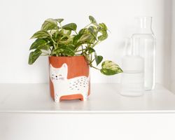 Maceta Gato Ideal Regalo Winkee