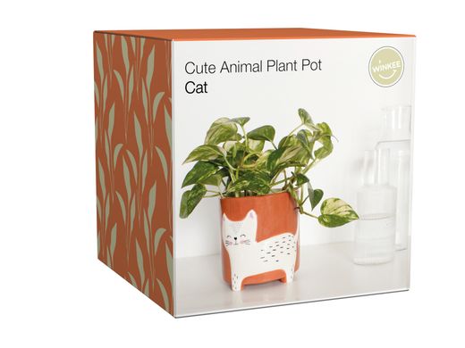 Maceta Gato Ideal Regalo Winkee