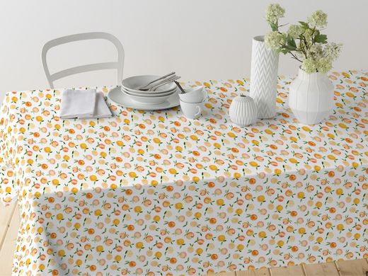 Mantel Algodón Antimanchas Carol 140x200 Resinado