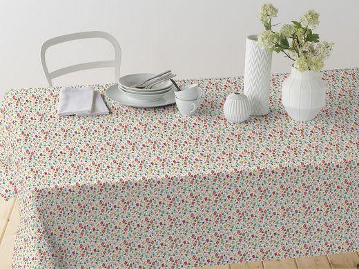 Mantel Algodón Antimanchas Luan Redondo 140 Resinado