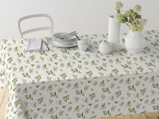 Mantel Algodón Antimanchas Oil 140x200 Resinado