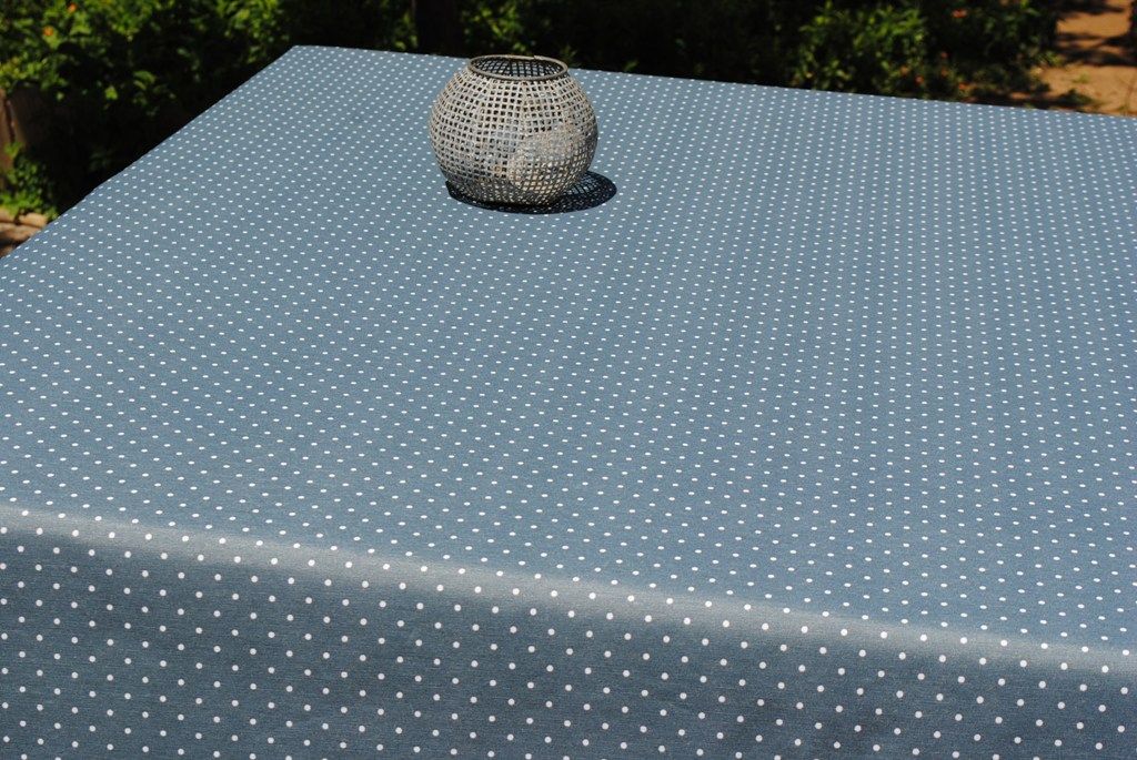 Mantel Algodón Antimanchas Plumeti Pet 140x200 Resinado