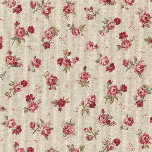 Mantel Antimanchas 140x250 Daisy Red