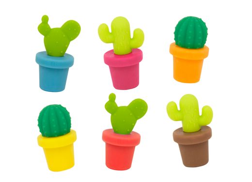 Marcadores de Vasos Cactus Ideal Regalo Winkee
