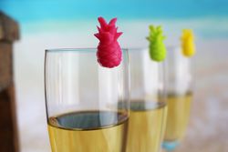 Marcadores de Vasos Piña Ideal Regalo Winkee