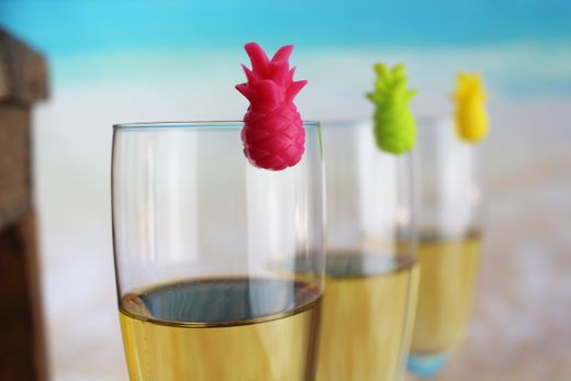 Marcadores de Vasos Piña Ideal Regalo Winkee