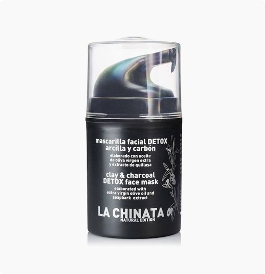 Mascarilla Facial Detox Arcilla y Carbón La Chinata 50 ml