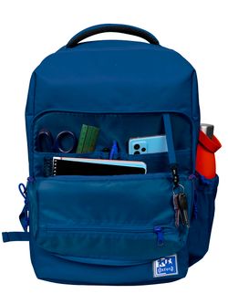 Mochila Escolar B Ready Oxford Marino