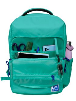Mochila Escolar B Ready Oxford Menta