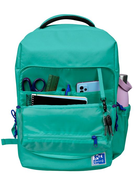 Mochila Escolar B Ready Oxford Menta