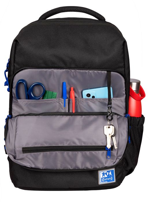 Mochila Escolar B Ready Oxford Negro