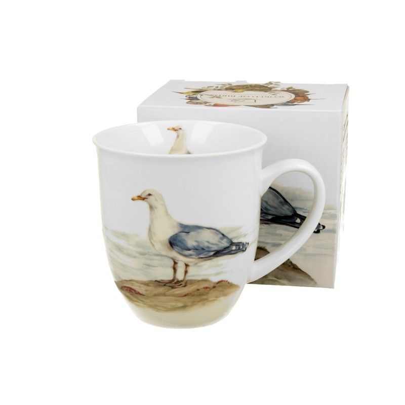 Mug Birds Gaviota Porcelana para Té e Infusion