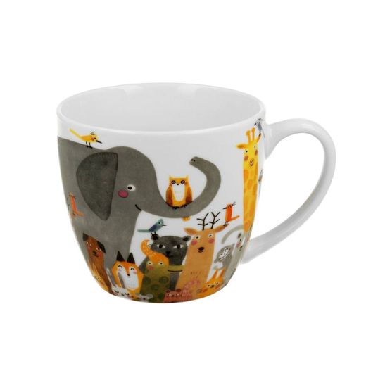 Mug con Funda Animales Porcelana Ideal Regalo Duo Art Gallery