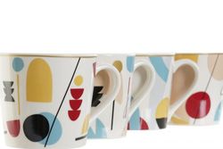 Mug Desayuno New Bone 400 Ml Abstracto