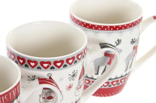 Mug Porcelana Navidad Regalo 340 ml Especial Regalo Navidad decoración de navidad para casa