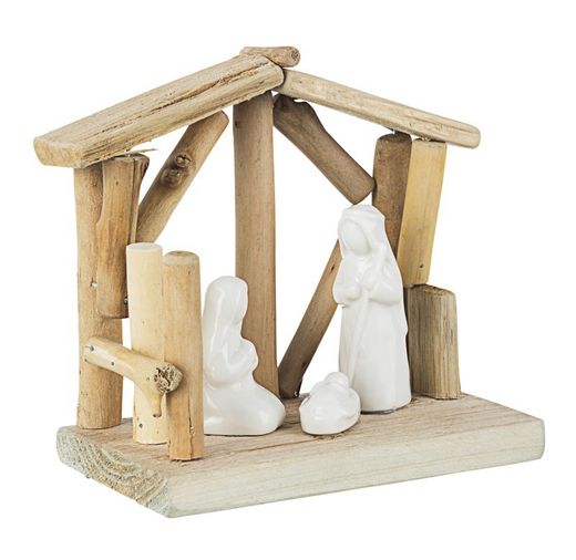 Nacimiento belén contemporáneo decoración de navidad para casa