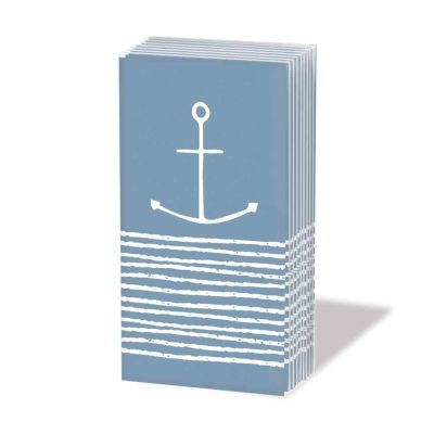 Pañuelos Papel Decorado Ancla Azul Marinera Sniff PPD 20 uds Ideal Regalo