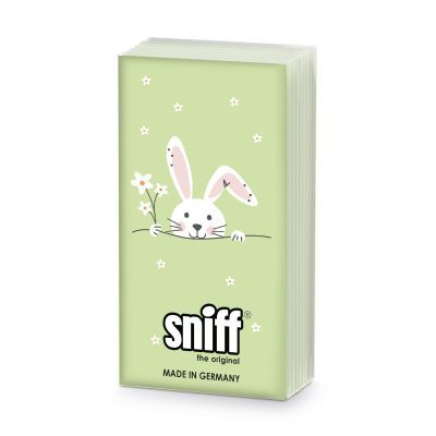Pañuelos Papel Decorado Easter Green Conejito Sniff PPD 20 uds Ideal Regalo