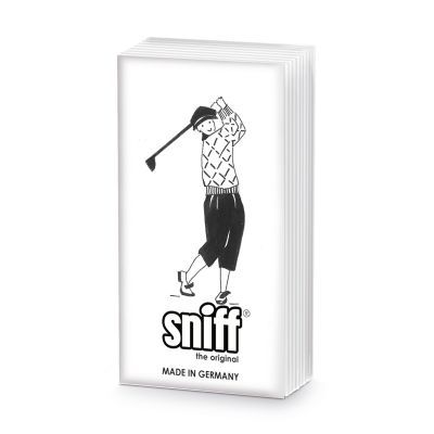 Pañuelos Papel Decorado Golf Vintage Sniff PPD 20 uds Ideal Regalo