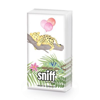 Pañuelos Papel Decorado León Feliz Sniff PPD 20 uds Ideal Regalo