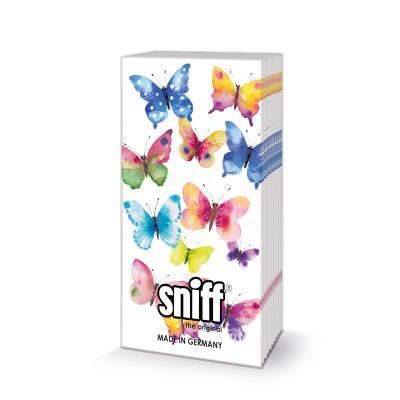 Pañuelos Papel Decorado Mariposas Fantasy Sniff PPD 20 uds Ideal Regalo