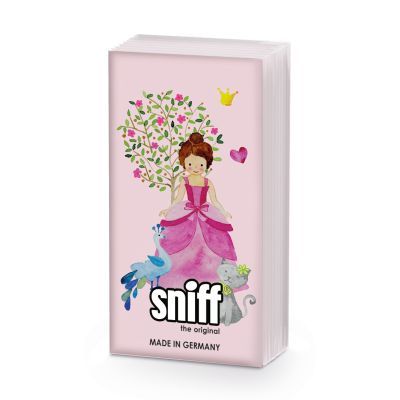 Pañuelos Papel Decorado Princesa Rosa Sniff PPD 20 uds Ideal Regalo